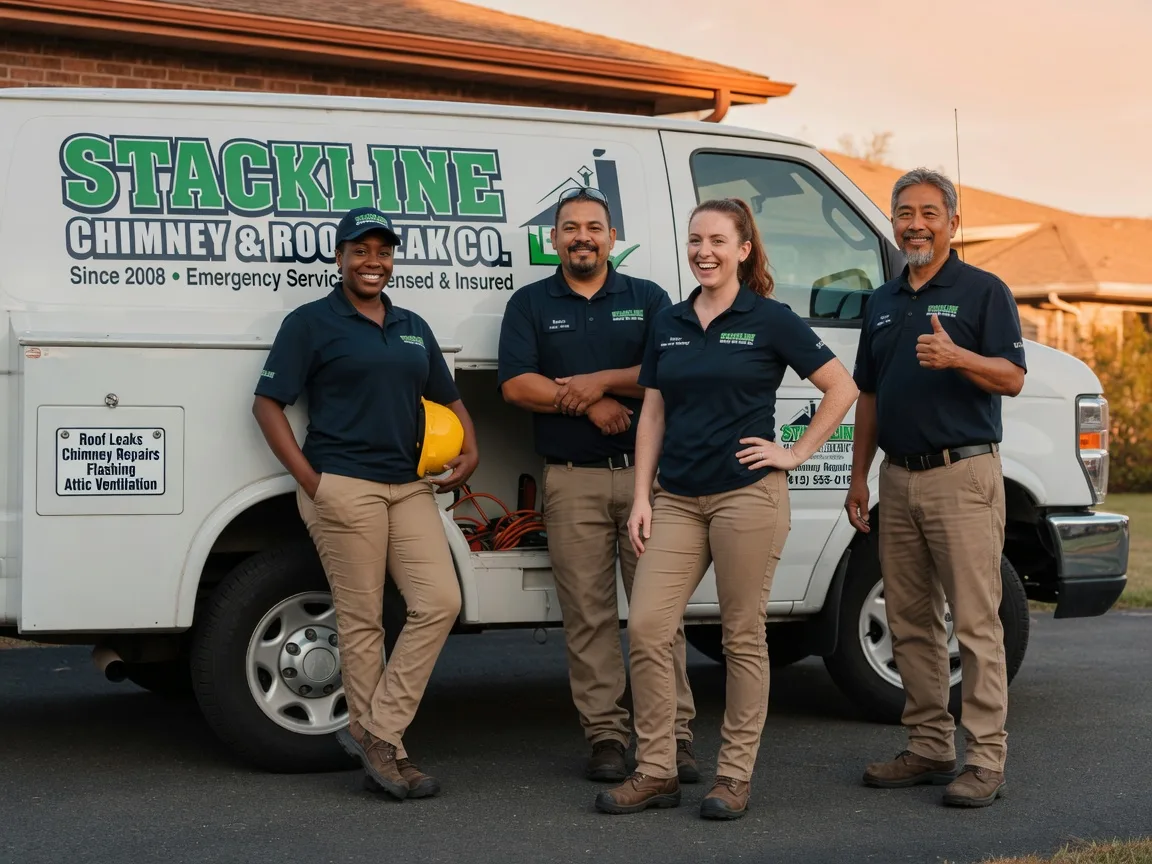 Chimney flashing repair company in High Point, NC